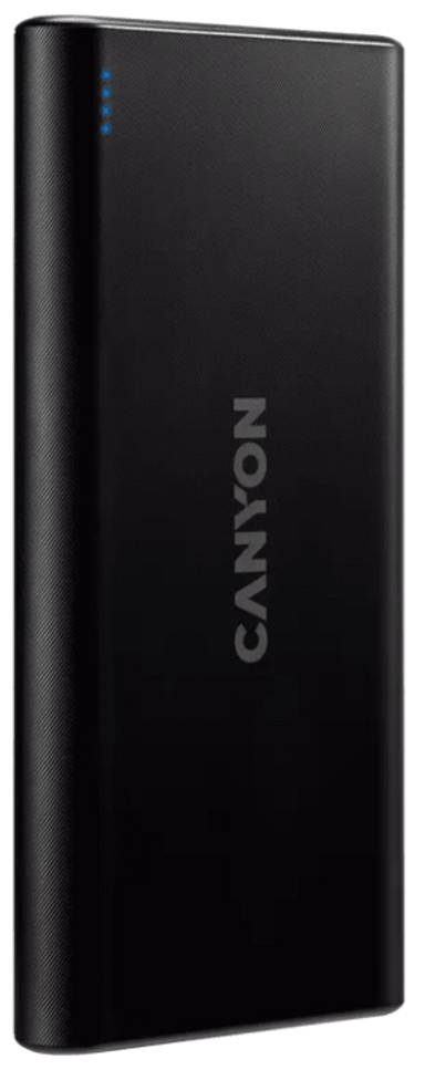 CANYON Prijenosna baterija PB-106 micro USB/USB-C, 10000 mAh, crna