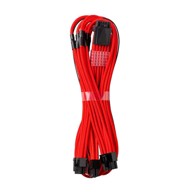 CABLEMOD RT-Series Pro ModMesh 12VHPWR na 3x PCI-e kabel za ASUS/Seasonic - 60 cm, crveni CM-PRTS-16P3-N60KR-5PC-R