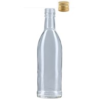 VETRO Staklena boca lepstock, 250ml + čep