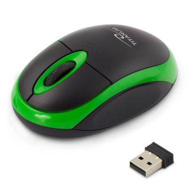 TITANUM Miš TM116G Vulture, 2.4 GHz, zelena