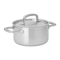 FABINI Lonac od nehrđajućeg čelika s poklopcem prikladni za indukcijsko kuhalo 3 l Lucca 3.0