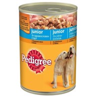 PEDIGREE Hrana za pse Junior, s piletinom u želeu, 400 g