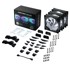 PHANTEKS Računalni ventilator D30 PWM Reverse Airflow D-RGB, 3 komada - 140mm, crni PH-F140D30R_DRGB_PWM_BK01_3P