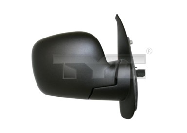 TYC Retrovizor Renault Kangoo 08-13, crni, lijevi, električni, grijani