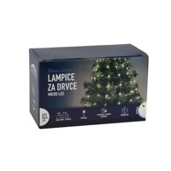 Božićne lampice 672 micro LED champagne 7,1 m za drvce