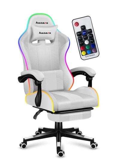 HUZARO Gaming stolica Force 4.7 RGB, bijela