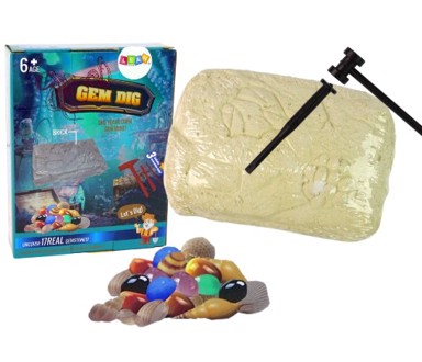 Arheološki set: Rudnik dragulja i kristala