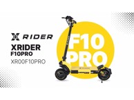 MANTA Električni romobil Xrider F10 Pro, aplikacija, KERS, 2×1400 W peak, 18.2 Ah, do 85 km