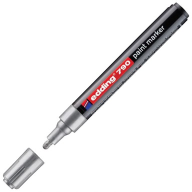 EDDING Lakirajući marker, 790, 2-3 mm, srebrna