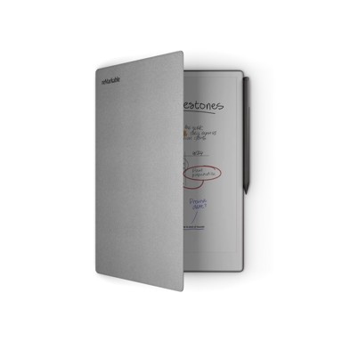 REMARKABLE Tablet Paper Pro, s Marker Plus olovkom, s futrolom Book Folio, polimerno tkanje, siva, 781