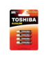 TOSHIBA Alkalne baterije LR03 (AAA), 4 kom