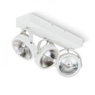 RENDL Zidna lampa, Kelly LED III DIMM, 230V, LED, 3x12W, 24°, 3000K, bijela