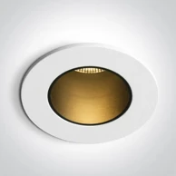 ONE LIGHT Ugradbena svjetiljka 6,5w cct dark light ip65 700ma bijela dm10107dl/w/b/v