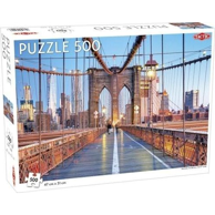 TACTIC Puzzle Brooklyn Bridge, New York, grad, 500 kom