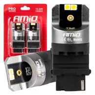 AMIO LED žarulje CANBUS PRO Series 3156 P27W 4x3030 SMD bijele 12V/24V