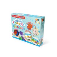 Set knjiga za kupanje s igračkom, Dinosaur