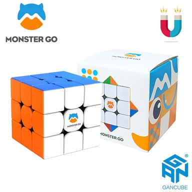 GANCUBE Rubikova kocka MG Monster Go EDU, magnetna, 3×3