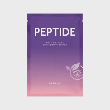 BARULAB Tkaninska maska za lice The Clean Vegan Peptide Mask protiv starenja 23 g
