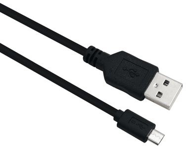 HELOS USB 2.0 kabel A–Micro-B, 3 m, crni