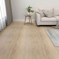Podne PVC samoljepljive obloge 55 komada, smeđa 5 11 m²