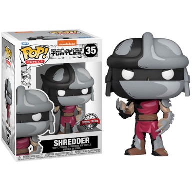 FUNKO Figura Pop! TMNT Shredder Special Edition, 9 cm