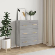 Komoda boja hrasta sonome 69,5 x 34 x 90 cm konstruirano drvo
