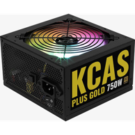 AEROCOOL Jedinica za napajanje KCAS PLUS GOLD 750W, crna