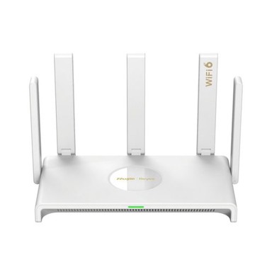 RUIJIE Router Reyee RG-EW3000GX, Dual-band WiFi 6, 5x GbE, 5 antena, Mesh, crna