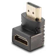 LINDY HDMI adapter, crni
