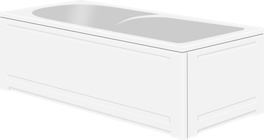 AQUAART Akrilna kada s oblogom Trend 170/O 1700X700X390