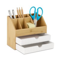 NORTHIX Organizator stola, 2 ladice i 5 odjeljaka, bambus