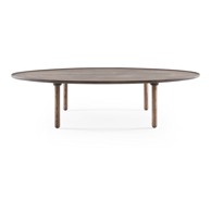 GAZZDA Stolić za kavu Mu 80x150 cm smeđi od punog hrasta