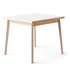 HAMMEL FURNITURE Sklopivi blagovaonski stol s bijelom pločom Single, 90 x 90 cm