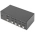DIGITUS KVM-Switch 4-Port Dual-Display,4K, Display-Port