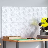 Aluminijske rešetkaste ploče 4 kom 50x30 cm protuklizne