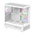 GAMEMAX Kućište računala NEX C51 WH, ATX/micro-ATX/Mini-ITX, 2x 120 mm + 1x 120 mm, bijela