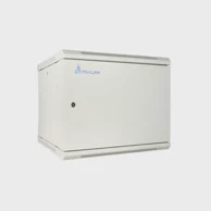 EXTRALINK Rack ormar 9U 600×450 ASP, zidni, metalna vrata, sivi