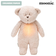 MOONIE Dječji medvjedić od organskog pamuka, rose