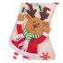CASA SELECCIÓN Tekstilna božićna čarapa Reindeer