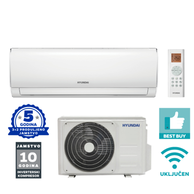 HYUNDAI Klima uređaj Performance Inverter Plus ASCI-248CBW4B/ASCO-248CBW4B, 7,0 kW