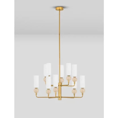 FILOMENA Luster NL9019788, LED, grlo G9, 10 izvora svjetla, IP20, 10 × 5 W, 100–240 V