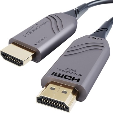 KABELDIREKT Optički 8K HDMI 2.1b kabel, 15 m, 48 g, certificiran
