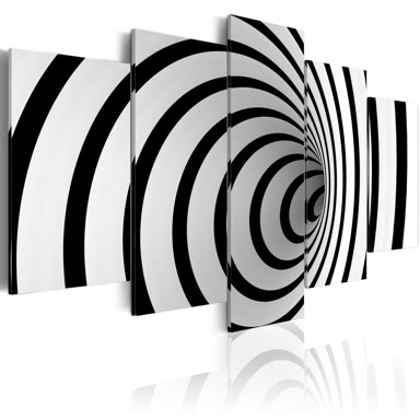Slika A black&white hole 100x50