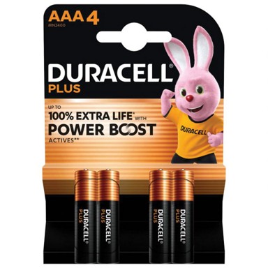 DURACELL Alkalna baterija AA LR6 Plus Boost 4 komada