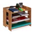 NORTHIX MDF organizator dokumenata s 3 pretinca i policom