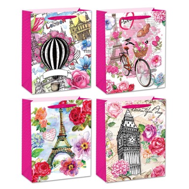 Ukrasna 3D vrećica, 32x26x10, 4s