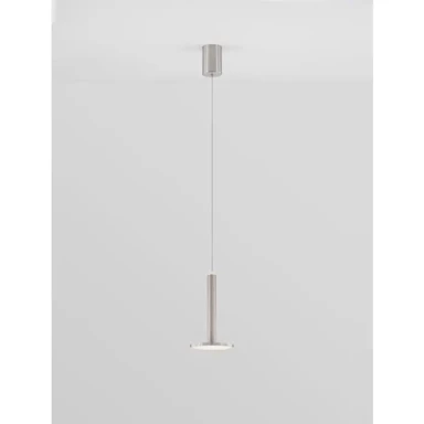 NOVA LUCE Visilica Palencia NL9695227, LED, 3000 K, 10 W, 517 lm, IP20, satin nikal