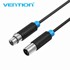 VENTION XLR produžni audio kabel, M na Ž, 5 m, crni
