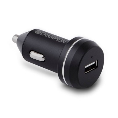 CHAMPION Auto punjač, 12 W, crno