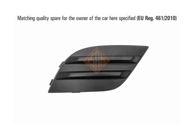 ISAM Maska branika Renault Clio 13-20, prednja, 16-, prednja desna, bez maglenke